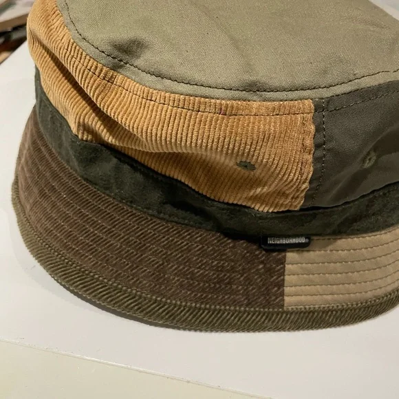 Multicolor Patchwork Bucket Hat - Picture 4 of 5